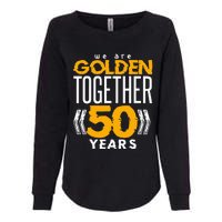 Romantic For Couples 50th Wedding Anniversary Womens California Wash Sweatshirt