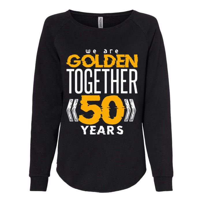 Romantic For Couples 50th Wedding Anniversary Womens California Wash Sweatshirt