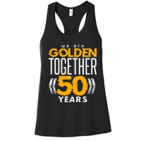 Romantic For Couples 50th Wedding Anniversary Women's Racerback Tank