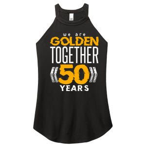 Romantic For Couples 50th Wedding Anniversary Women's Perfect Tri Rocker Tank