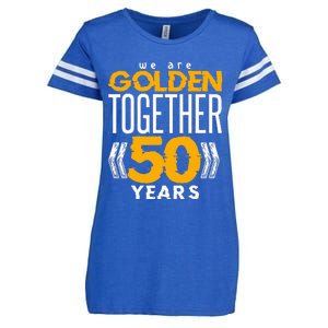 Romantic For Couples 50th Wedding Anniversary Enza Ladies Jersey Football T-Shirt