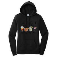 Retro Funny Cruise Blame It On The Drink Package Party Women's Pullover Hoodie