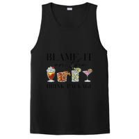 Retro Funny Cruise Blame It On The Drink Package Party PosiCharge Competitor Tank