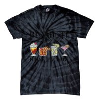 Retro Funny Cruise Blame It On The Drink Package Party Tie-Dye T-Shirt