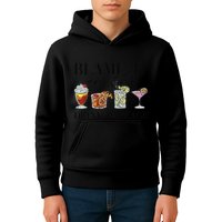 Retro Funny Cruise Blame It On The Drink Package Party Kids Hoodie