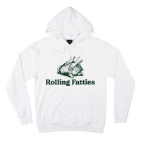 Rolling Fatties Cat Funny Hoodie