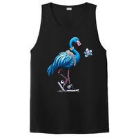 Retro Flamingo Chucks And Pearls Comma La Kamala Harris 2024 PosiCharge Competitor Tank