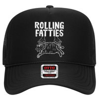 Rolling Fatties Cat Funny Fat Kitten Trucker Hat