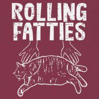 Rolling Fatties Cat Funny Fat Kitten 16oz Travel Tumbler