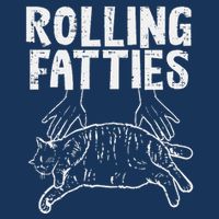 Rolling Fatties Cat Funny Fat Kitten Infant Baby Jersey Bodysuit