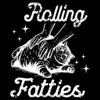 Rolling Fatties Cat Funny 16 in Basic Backpack