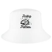 Rolling Fatties Cat Funny Cool Comfort Performance Bucket Hat