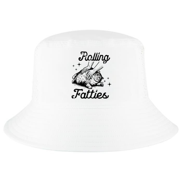 Rolling Fatties Cat Funny Cool Comfort Performance Bucket Hat