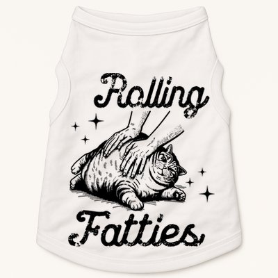 Rolling Fatties Cat Funny Doggie Tank