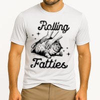 Rolling Fatties Cat Funny Performance Shirt