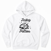 Rolling Fatties Cat Funny Hoodie