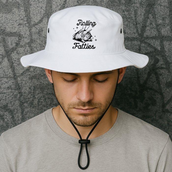 Rolling Fatties Cat Funny Bucket Hat