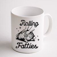 Rolling Fatties Cat Funny Mug