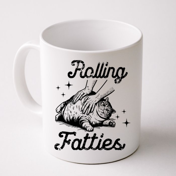 Rolling Fatties Cat Funny Mug