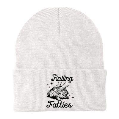 Rolling Fatties Cat Funny Beanie