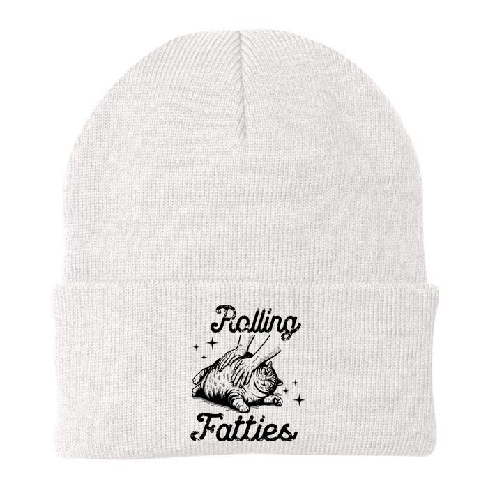 Rolling Fatties Cat Funny Beanie