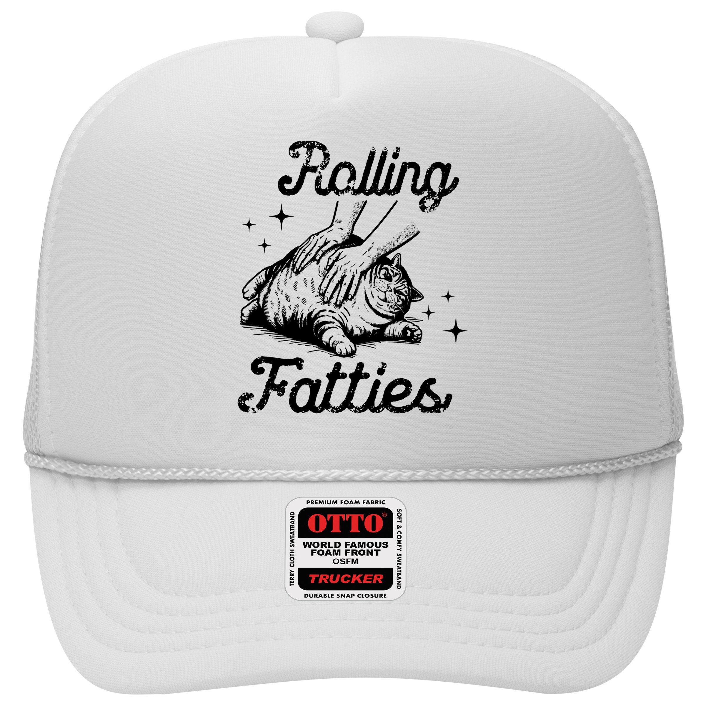 Rolling Fatties Cat Funny Hat