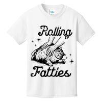 Rolling Fatties Cat Funny Kids T-Shirt