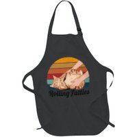 Rolling Fatties Cat Lover Humor Pet Cat Kitten Owner Apron