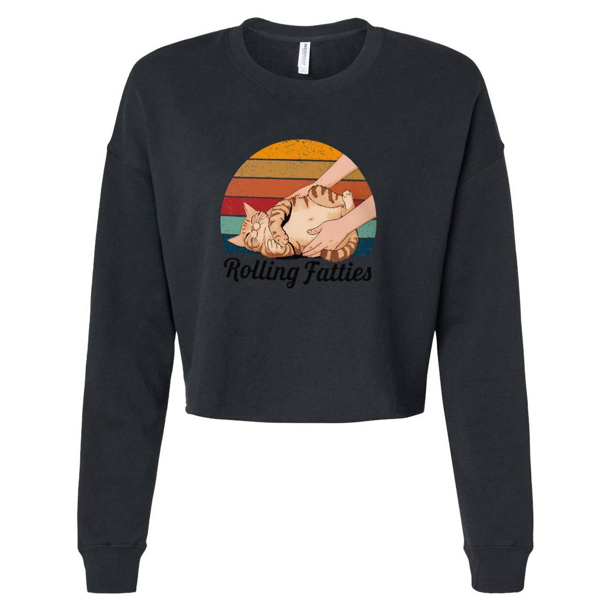 Rolling Fatties Cat Lover Humor Pet Cat Kitten Owner Apron