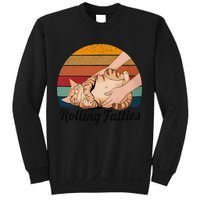 Rolling Fatties Cat Lover Humor Pet Cat Kitten Owner Sweatshirt