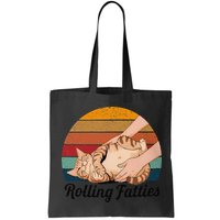 Rolling Fatties Cat Lover Humor Pet Cat Kitten Owner Bag