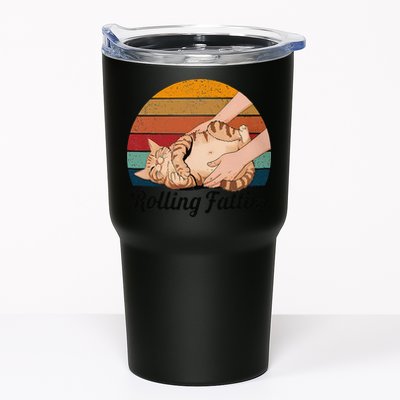 Rolling Fatties Cat Lover Humor Pet Cat Kitten Owner Tumbler