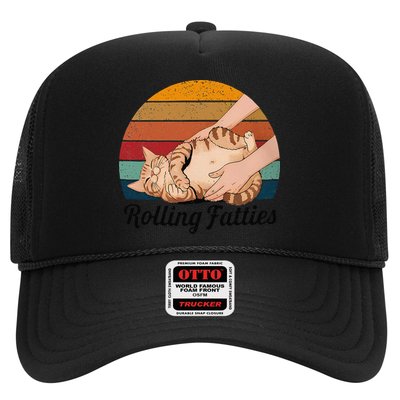 Rolling Fatties Cat Lover Humor Pet Cat Kitten Owner Hat