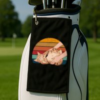 Rolling Fatties Cat Lover Humor Pet Cat Kitten Owner Golf Towel