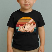 Rolling Fatties Cat Lover Humor Pet Cat Kitten Owner Toddler T-Shirt