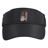 Retired Fire Chief Firefighter Rank Retirement Gift Adult Drive Performance Visor