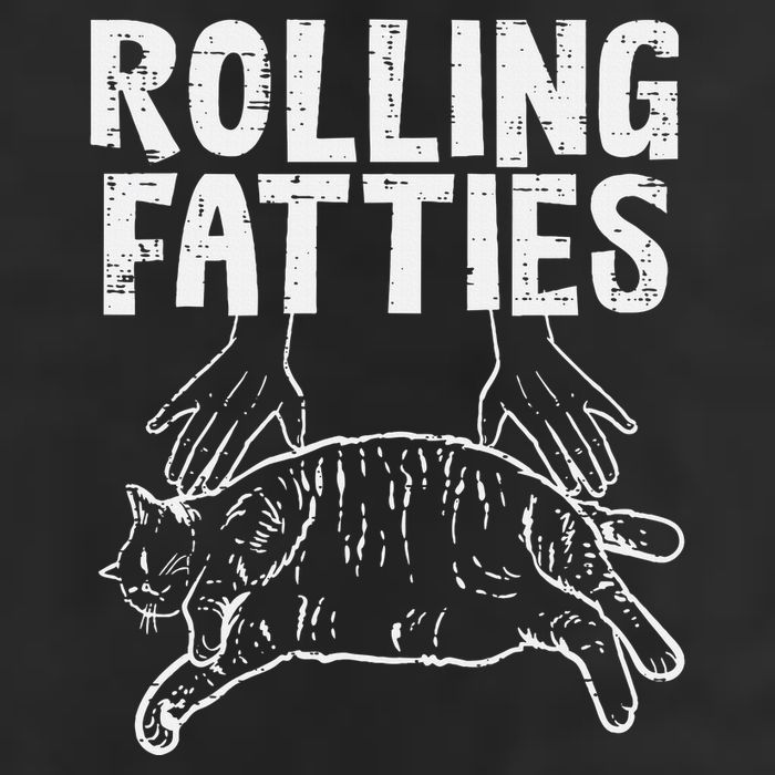 Rolling Fatties Cat Funny Fat Kitten Cool Comfort Performance Bucket Hat