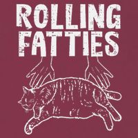 Rolling Fatties Cat Funny Fat Kitten 16oz Travel Tumbler