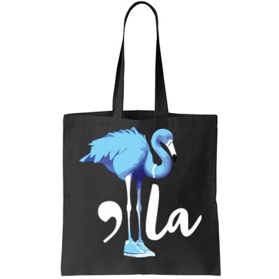 Retro Flamingo Chucks And Pearls Comma La Kamala Harris 2024 Tote Bag