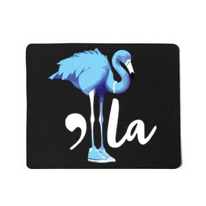 Retro Flamingo Chucks And Pearls Comma La Kamala Harris 2024 Mousepad