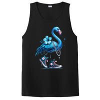 Retro Flamingo Chucks And Pearls Comma La Kamala Harris 2024 PosiCharge Competitor Tank