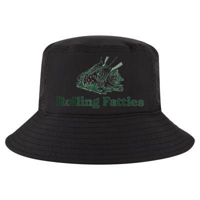 Rolling Fatties Cat Funny Cute Cool Comfort Performance Bucket Hat