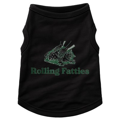 Rolling Fatties Cat Funny Cute Doggie Tank