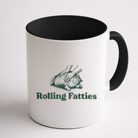 Rolling Fatties Cat Funny Cute Mug