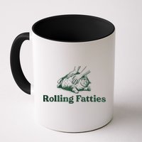 Rolling Fatties Cat Funny Cute Mug