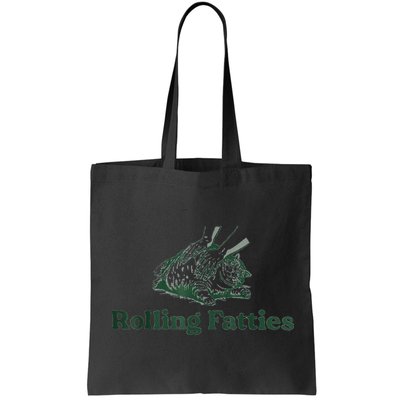 Rolling Fatties Cat Funny Cute Bag