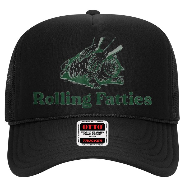 Rolling Fatties Cat Funny Cute Hat