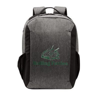 Rolling Fatties Cat Funny Cute Vector Backpack