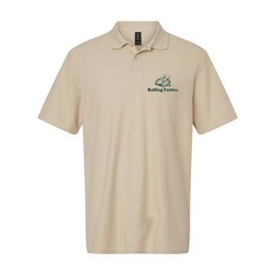Rolling Fatties Cat Funny Cute Polo