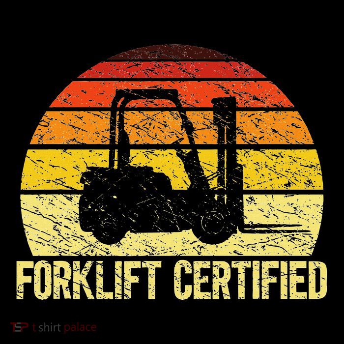 Retro Forklift Certified Forklift Operator Lift Truck Driver Sustainable Bucket Hat